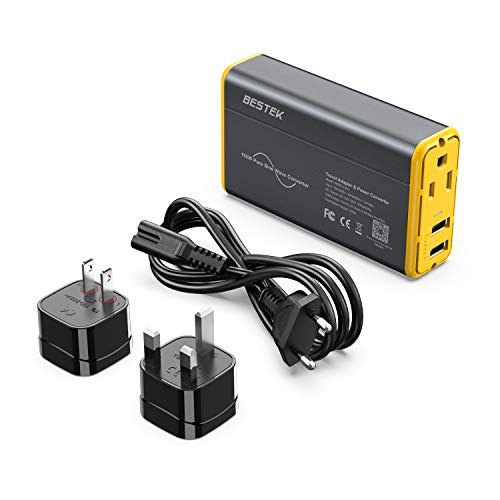 Step Down 100-240V to 110V Power Converter with Fast USB