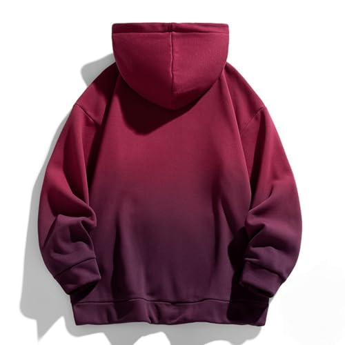 Mens Zip Up Hoodie Oversized Heavyweight Gradient Hoodies Vintage Acid Wash Sweatshirt Streetwear Pullover2