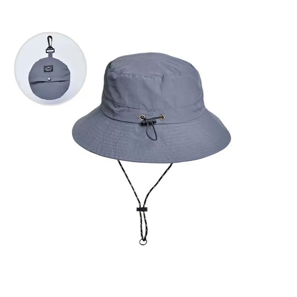 Sombrero de Pesca Sombrero Casual Plegable for Hombre de Pesca y Senderismo al Aire Libre para Sombreado al Aire Libre