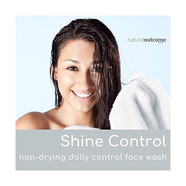 natural outcome Oily Skin Cleanser | Oil Control Daily Face Wash | Pore Hydrating Non-Greasy Cleansing Gel with Purifying Citrus Extracts for Oily Skin Types | Sulfate & Cruelty Free | 8 oz