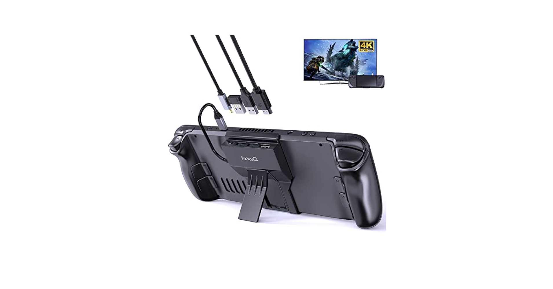 Amazon.com: Portable Steam Deck/Steam Deck OLED Dock, 4-in-1