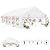 YITAHOME 20x40FT Party Tent Heavy Duty PVC Wedding Event Shelters White Upgraded Galvanized Ripple Canopy with Large Roof Removable Sidewalls & 4 Storage Bags 600D Oxford Commercial