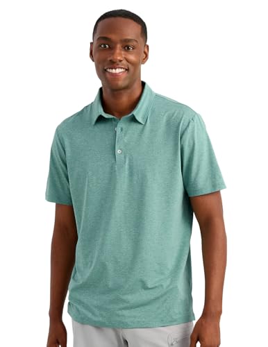 Camiseta polo para hombre HUK Pursuit, de manga corta y rendimiento miniatura 1