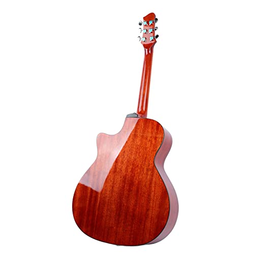 Folk Guitar Beginner Starter Pack, Acoustic Guitar Longue Durée de Vie Facile à Jouer Belle Texture Forte Puissance de Pénétration pour les Débutants (Couleur du bois naturel) - Les Beatles, Paul McCartney, John Lennon, RIngo Starr, George Harrison Folk Guitar Beginner Starter Pack, Acoustic Guitar Longue Durée de Vie Facile à Jouer Belle Texture Forte Puissance de Pénétration pour les Débutants (Couleur du bois naturel) – Image 5