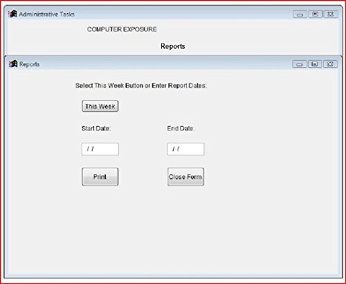 Computer Exposure Small Business Employee Time Clock Software, Single PC, Up to 100 Employees, Windows XP to 10, Touch Screen Ready, No Monthly Fees