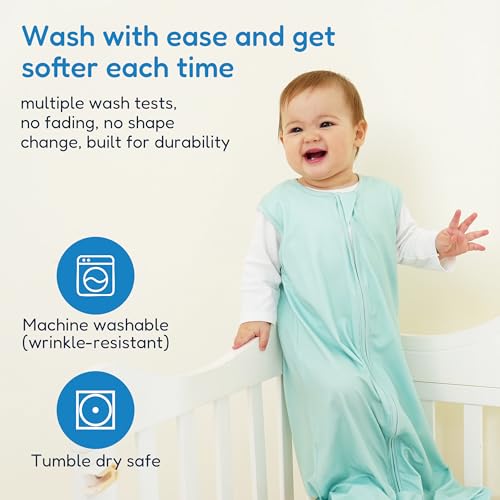 Image of TotAha Sleep Sack 15-18-24 Months 0.5 TOG, Lightweight Summer Sleeping Sacks, Soft Babies Wearable Blanket with 2-way Zipper for Girl 3-Pack, 0.5 TOG