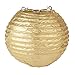 Produktbild CREATIV DISCOUNT Lampion Gold-metallic, Ø 10 cm, 2 Stück