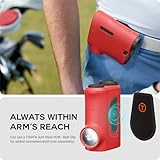 TUSITA Silicone Case Compatible with Garmin Approach Z30 Laser Golf Rangefinder Accessories Compatible with AirTag, Red - Image 5