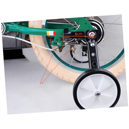 Balacoo 1Par de Ruedas de Entrenamiento Traseras Ajustables para Bicicletas para Principiantes, Mejoran Seguridad y Equilibrio para Niños miniatura 7