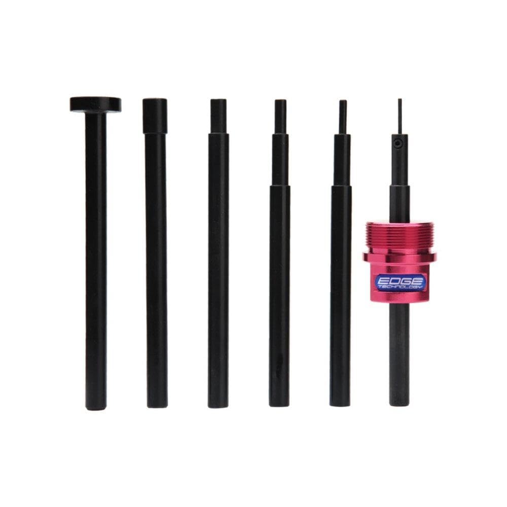 5C Collet Stop for Lathe - Aluminum Body - 6 Hardened Steel Stop Rods - Proprietary Locking System