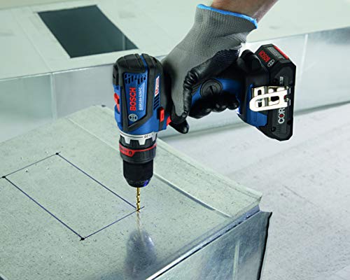 Bosch Gsr18V-535Fcb15 18V Ec Brushless Connected-Ready Flexiclick® 5-In-1 Drill/Driver System And (1) Gfa18-H Sds-Plus® Rotary Hammer Attachment With Side Handle #TOP7