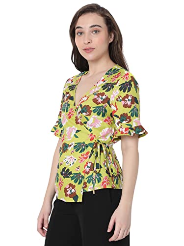 Image of Vero Moda Women's Rayon Blend Classic Fit Top