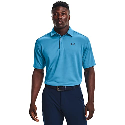 Image of Under Armour Men's Polyester Solid Tech Polo | T-Shirt | 1290140-001