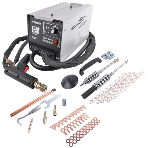 Generic 3800A Dent Puller Welder, Electric Dent Puller, Stud Welder Dent Repair Kit with 17 Accessories and 6 Welding Modes, 110V Automotive Spot Welder Dent Puller