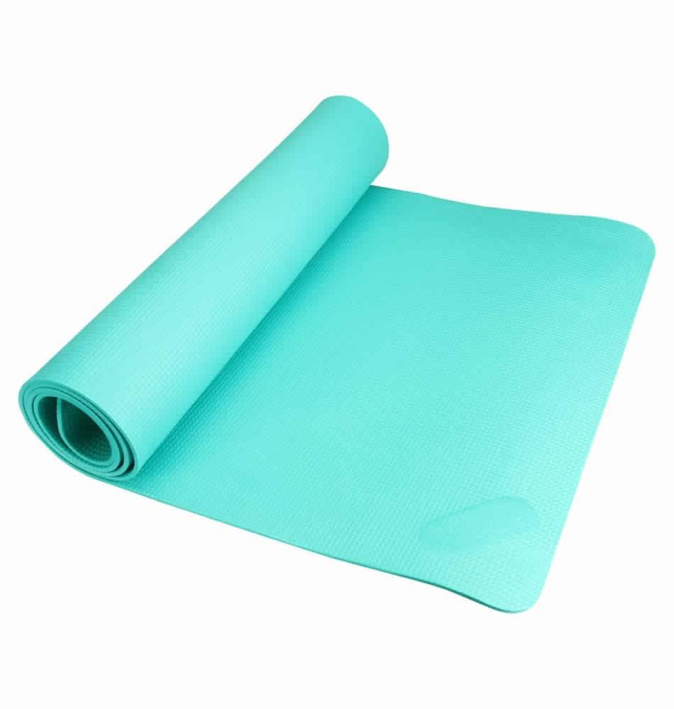 Green Yoga Mat for Men and Women Non Slip Exercise Mat Extra Thick Fitness Mat for Yoga Pilates Stretching Meditation Home Workout Gym Mat-image-19