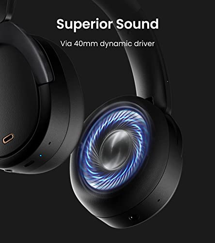 Edifier Wh950Nb Active Noise Cancelling Headphones, Bluetooth 5.3 Wireless Headphones, Ldac Hi-Res Audio, 55 Hours Playtime, Google Fast Pairing For Android, Dual Device Connection, App Control, Black #TOP2