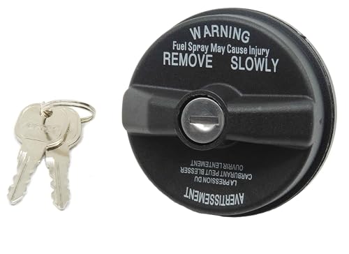 HISports Abschließbarer Tankdeckel 05278655AB,Tankdeckel Kompatibel Mit Chrysler, Dodge, Ram 1500 Ersetzt 0527 8655AB, 5278655AB