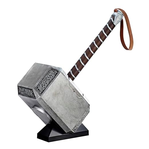 The Avengers Marvel Legends Serie Mjölnir Electronic Hammer