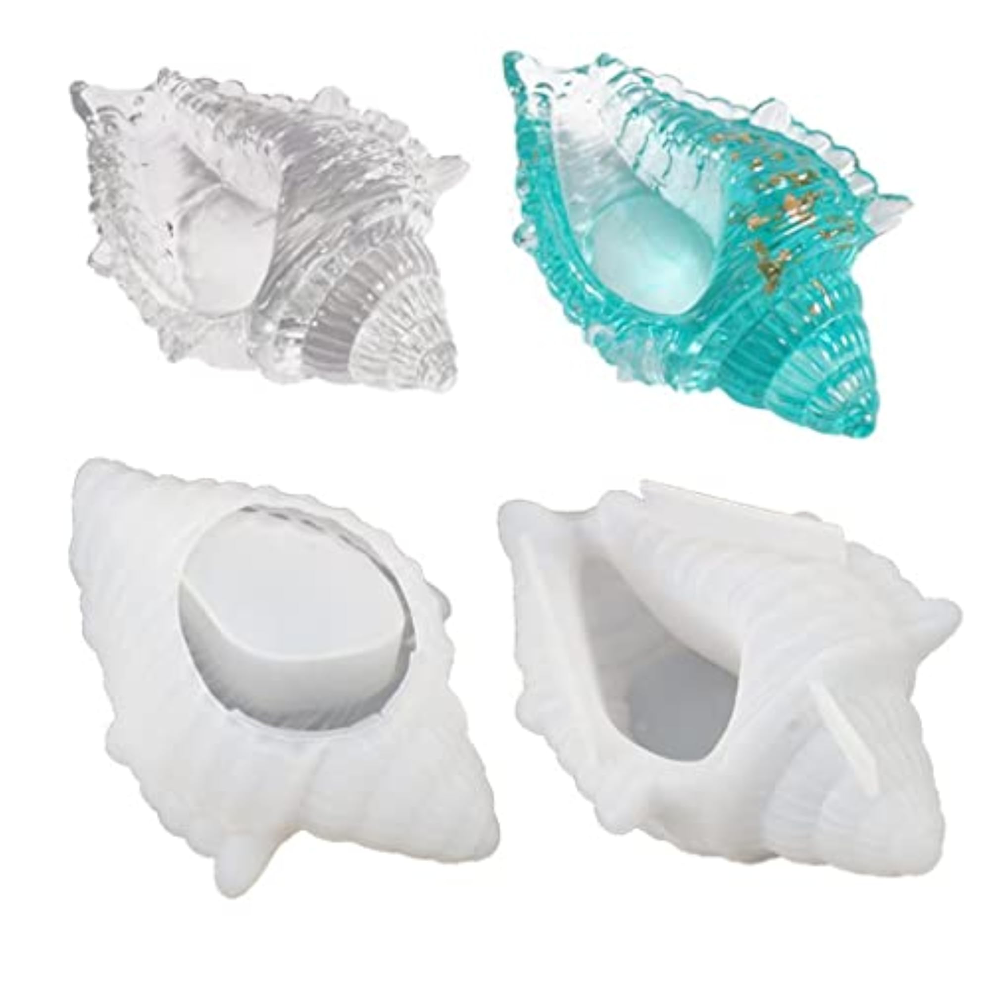Epoxy Resin Molds Storage Box Conch Shaped Tray Mold
