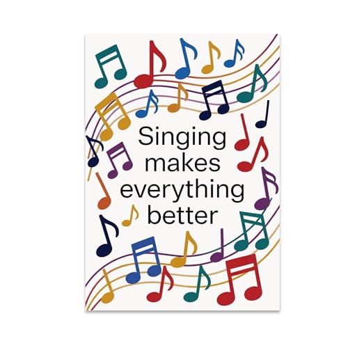 Choir Enthusiast Poster Print