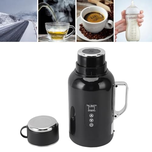 Hervidor eléctrico portátil Yosoo 1300ml con display LED miniatura 7