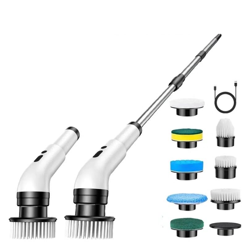 Brosse de nettoyage électrique sans fil pour éliminer le calcaire des joints de douche