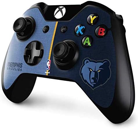 Skinit Decal Gaming Skin Compatible with Xbox One Controller - Officially Licensed NBA Memphis Grizzlies Canvas Design