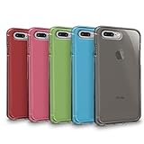 iPhone 7 Plus Case Multi-Pack - Orzly Multi-Pack of FIVE Assorted Colour Protective Flexicases for iPhone 7 Plus (2016 Model / 5.5 Inch Screen Version)