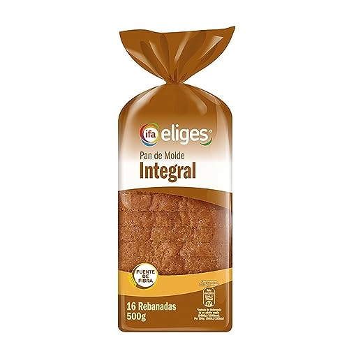 Ifa Eliges Pan De Molde Integral 16 Rebanadas - 500 gr.