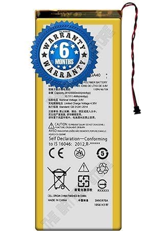 Image of Original GA40 Battery for Motorol G4 Plus /G4 / XT1625 / XT1622 / XT1644 / XT1643 Battery with 6 Month Warranty**** (V37)