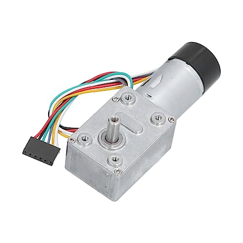 Moteur à engrenage à vis sans fin 24V avec encodeur autobloquant 10 tr/min