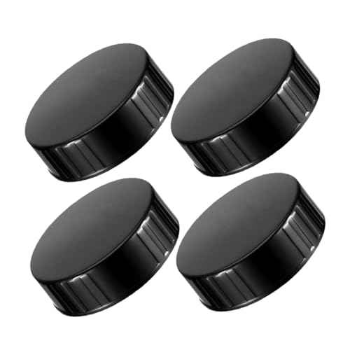 Ciieeo 4pcs Cover for Bottle Cap Replacement Milk Jug Caps Wine Jug Mason Jar Reusable Lids