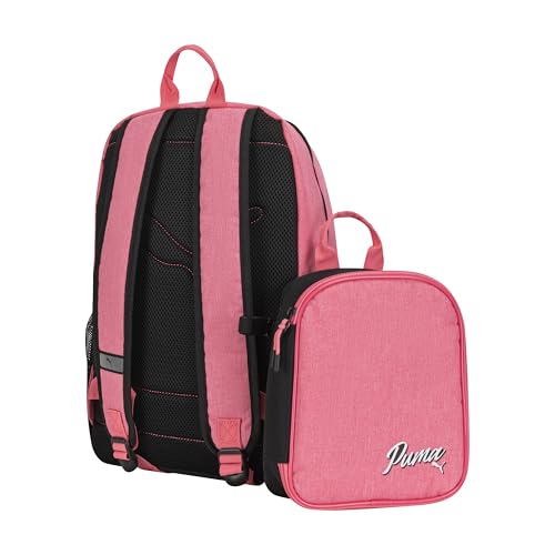 Image of PUMA Unisex Kid's Colony Lunch Kit & Backpack Combo, Magic Rose Heather, Medium