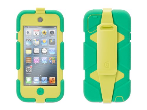 Survivor All Terrain Mobile Case Compatible with iPod Touch 5th Gen (Green) Survivor All Terrain Mobile Case Compatible with iPod Touch 5th Gen (Green)