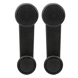 Majatou 2 Pièces Manivelle de Fenêtre de Voiture Manivelle de Fenêtre de Voiture Manivelle ABS Résistance à L'usure Remplacement pour Fordes Transits Focuss Fiesta Escort Réaménagement de Voiture (noi