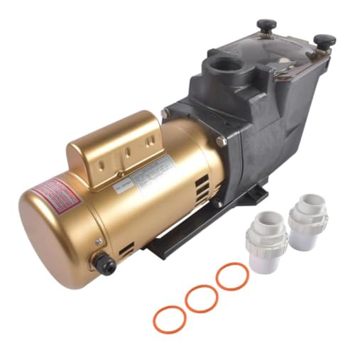 Motor de Bomba de Piscina 1.5HP 115 230V de Velocidad única Compatible con Piscina enterrada Hayward SP2621X25