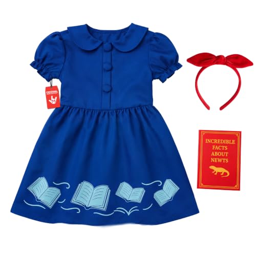 Morph Book Lover Costume With Dress and Accessories World Book Day Costumes For Girls Kids World Book Day Costumes 10-12
