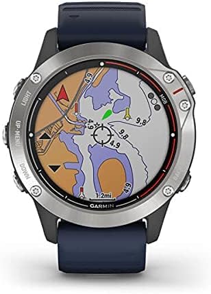 GARMIN QUATIX 6 GREY WITH BLUE ARMBAND GARMIN QUATIX 6 GREY WITH BLUE ARMBAND