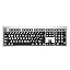 PC 'Silver' - White on Black