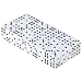 Ifavor123 Bulk Pack of 100 Dice - Standard Size 16MM (White Dice)