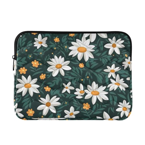 Funda para portátil 13-14 pulgadas con diseño floral resistente al agua