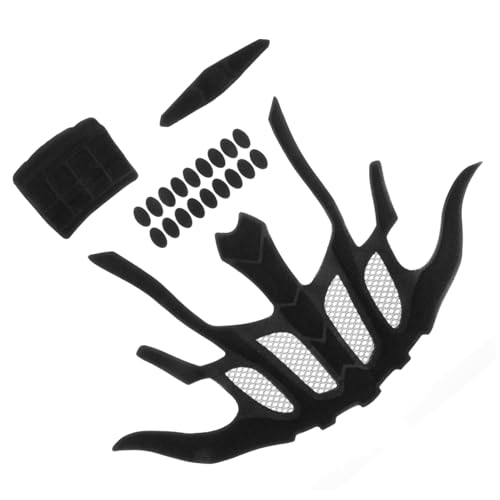 Mipcase 1set Cycling Helmet Pad Damping Sponge Cushion for Safety Helmets Absorbent Inner Liner Ergonomic Design for Comfort Includes Adhesive Dots