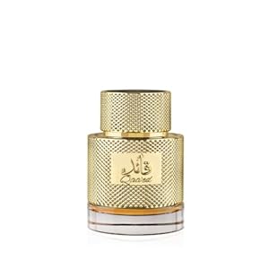 Lattafa Qaaed – Spicy, Woody, Oud, Leather – Eau de Parfum Long-Lasting Fragrance for Men, 3.4 Ounce / 100 ml