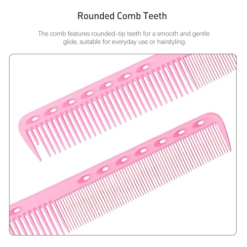 Set de 3 peines de fibra de carbono para salón miniatura 6