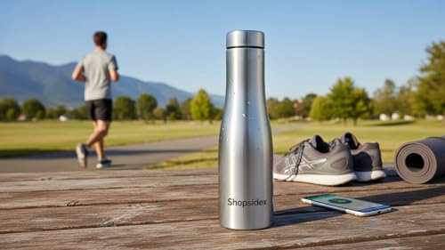 Image of Water Bottle Quality Hi-Rise Stainless Steel Single Wall 1000ML, Fridge Water Bottle |BPA Free | single wall Leak-Proof, Best for School /Office /Home /College /running (Pack 10)