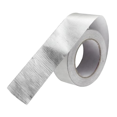 Cinta térmica de aluminio para escape de coche y moto STOBAZA de 25 metros