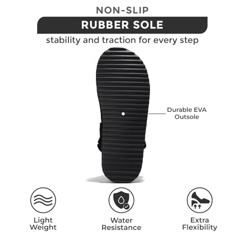 Project Cloud Genuine Suede Clogs for Women - Memory Foam Womens Clogs & Mules with Adjustable Straps - Lightweight Platform Shoes Non-Slip Slides (Goldstar)4