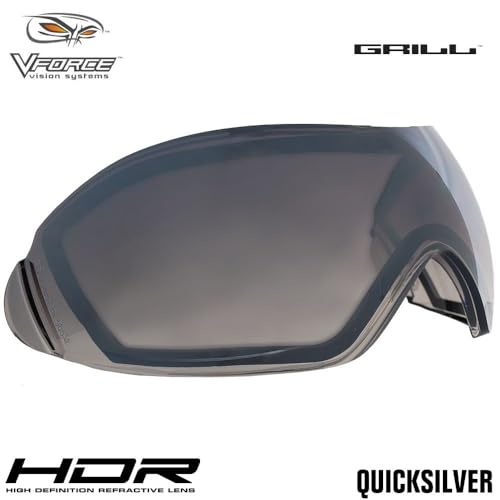 V-Force Grill Thermal Paintball Mask Replacement Thermal HDR Lens - Quicksilver2