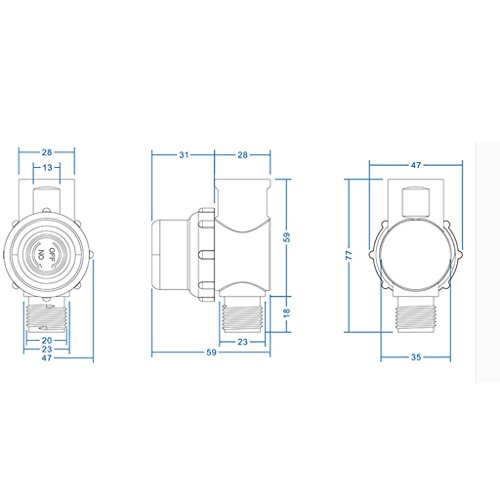 PETSOLA Filtro/Filtro in Linea della Pompa