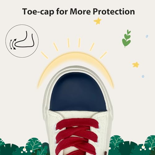 Toddler Kids Sneakers Boys and Girls Canvas Shoes Slip On Lightweight Walking Shoes for Little Big Kids4